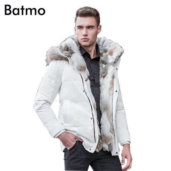 batmo winter duck down jacket men coat parkas thick liner male warm clothes rabbit fur collar ,plus-size 828 211204, Black
batmo winter duck down jacket men coat parkas thick liner male warm clothes rabbit fur collar ,plus-size 828 211204, Black