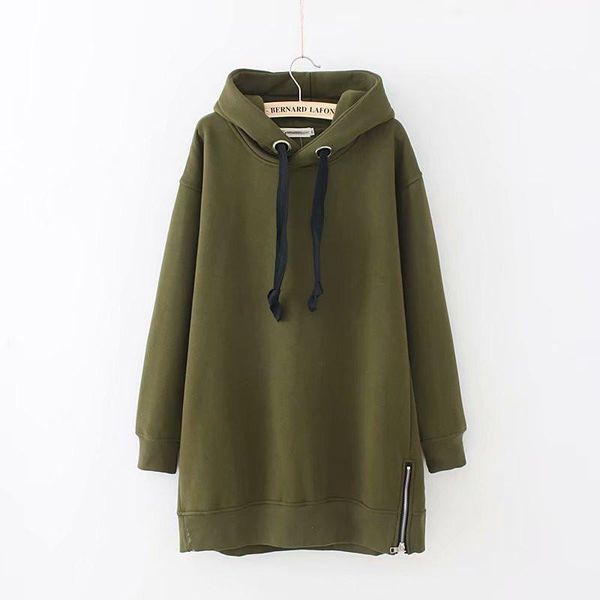 women's hoodies & sweatshirts women casual solid hooded long sleeve pullover sweatshirt plus size 4xl winter autumn velvet mid-long fem, Black
women's hoodies & sweatshirts women casual solid hooded long sleeve pullover sweatshirt plus size 4xl winter autumn velvet mid-long fem, Black