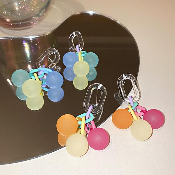 dangle & chandelier fashion personality ball earrings colorful long temperament design drop for women jewelry hanging pendient, Silver
dangle & chandelier fashion personality ball earrings colorful long temperament design drop for women jewelry hanging pendient, Silver