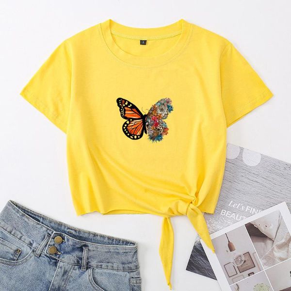women's t-shirt butterfly print vintage o neck short sleeve shirts 2021 woman slim fit shirt tight blouse summer retro 7 colors, White
women's t-shirt butterfly print vintage o neck short sleeve shirts 2021 woman slim fit shirt tight blouse summer retro 7 colors, White