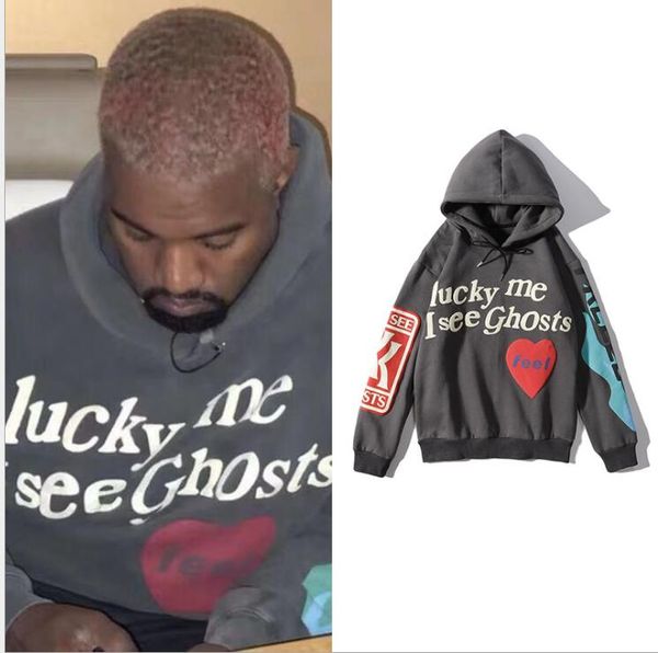 mens clothing hoodies "lucky me i see ghosts" print hoodie sweatshirts mens women designer hoodies pullover autumn winter sweatshi, Black
mens clothing hoodies "lucky me i see ghosts" print hoodie sweatshirts mens women designer hoodies pullover autumn winter sweatshi, Black