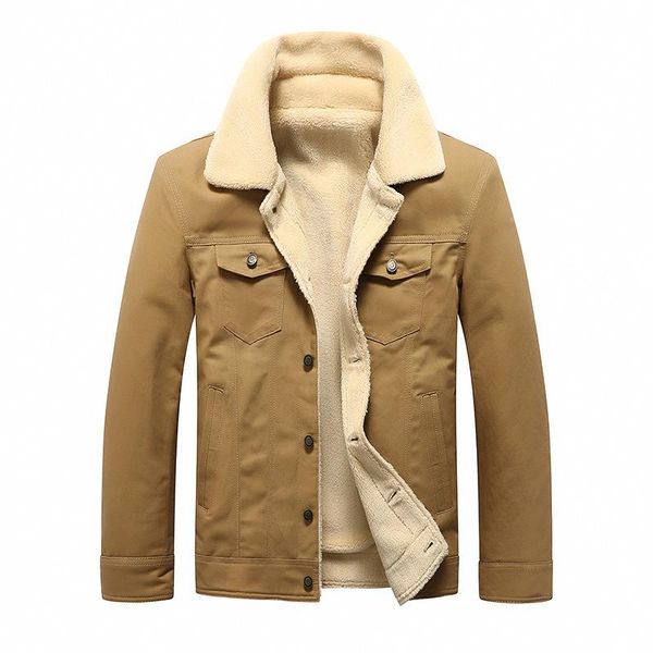 casual coat jacket men fleece thick solid color plus size turn-down collar sleeve slim tees male autumn winter men's jackets, Black;brown
casual coat jacket men fleece thick solid color plus size turn-down collar sleeve slim tees male autumn winter men's jackets, Black;brown