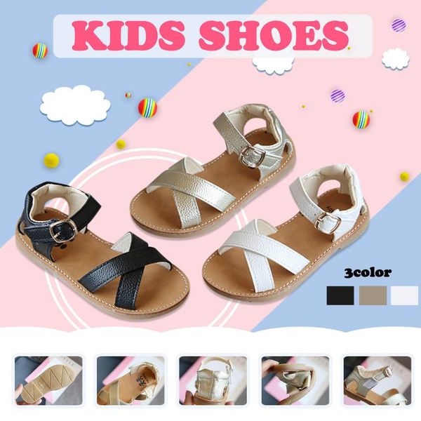 sandals toddler kids baby girls solid rubber non-slip shoes cross girl children's flat, Black;red
sandals toddler kids baby girls solid rubber non-slip shoes cross girl children's flat, Black;red