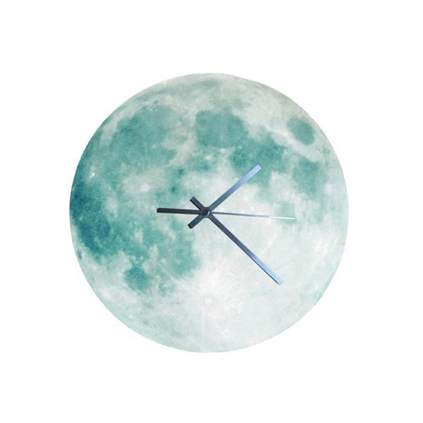1pc noctilucence acrylic wall clock waterproof hanging earth moon pattern creative for home (30cm light green) clocks 
1pc noctilucence acrylic wall clock waterproof hanging earth moon pattern creative for home (30cm light green) clocks