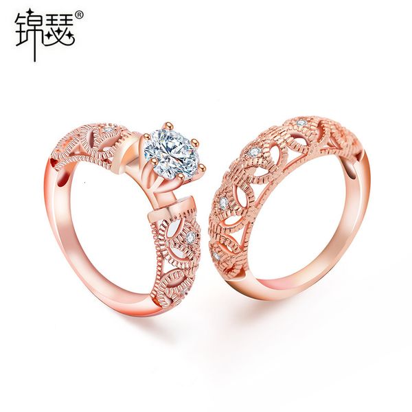925 sterling silverboutique zirconium diamond ring feeling 3a zircon double layer 2 piece set of electroplated genuine gold atmosphere, Golden;silver
925 sterling silverboutique zirconium diamond ring feeling 3a zircon double layer 2 piece set of electroplated genuine gold atmosphere, Golden;silver