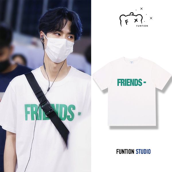 luxury brand t shirt wang yibo co signed and tested v and lone white t-shirt women 2021 new summer fashion brand half sl, White;black
luxury brand t shirt wang yibo co signed and tested v and lone white t-shirt women 2021 new summer fashion brand half sl, White;black