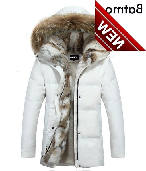 batmo 2018 winter white duck down jacket men coat parkas warm liner male warm clothes rabbit fur collar plus-size, Black
batmo 2018 winter white duck down jacket men coat parkas warm liner male warm clothes rabbit fur collar plus-size, Black