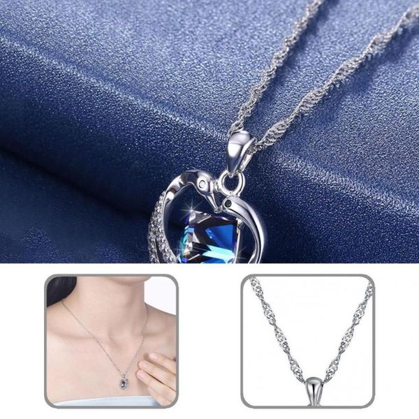 pendant necklaces 925 silver stylish all match blue faux crystal necklace women clavicle chain exquisite for prom
pendant necklaces 925 silver stylish all match blue faux crystal necklace women clavicle chain exquisite for prom