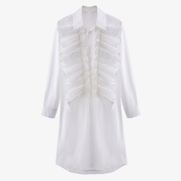 spring summer fashion casual long sleeve simple solid color ruffle collar temperament medium length dress sh190 210421, Black;gray
spring summer fashion casual long sleeve simple solid color ruffle collar temperament medium length dress sh190 210421, Black;gray