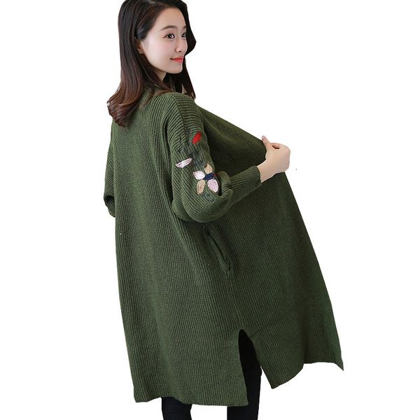 women's knits & tees dressed in women's long sweaters, cardigan jacket embroidered baggy with fashion coat for autumn and winter 2, White
women's knits & tees dressed in women's long sweaters, cardigan jacket embroidered baggy with fashion coat for autumn and winter 2, White