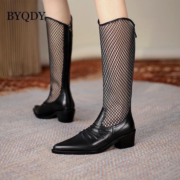 boots byqdy 2021 spring autumn hollow high heels pointed toe women mesh hole thigh booties ladies knee shoes 34-39, Black
boots byqdy 2021 spring autumn hollow high heels pointed toe women mesh hole thigh booties ladies knee shoes 34-39, Black