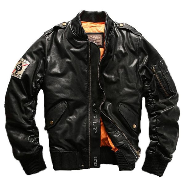 men's leather & faux 100% genuine sheep jacket for men 95% white duck down coats male fashion sheepskin air pilot winter russia overcoa, Black
men's leather & faux 100% genuine sheep jacket for men 95% white duck down coats male fashion sheepskin air pilot winter russia overcoa, Black