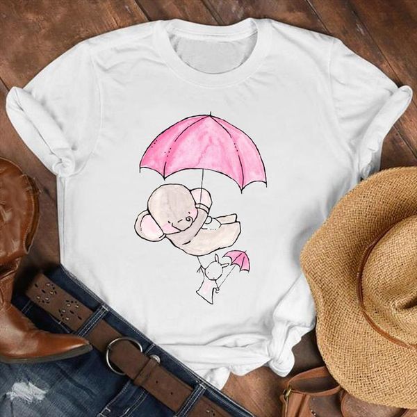animal elephant cute painting women 90s style cartoon clothes tee womens female print t graphic, White
animal elephant cute painting women 90s style cartoon clothes tee womens female print t graphic, White