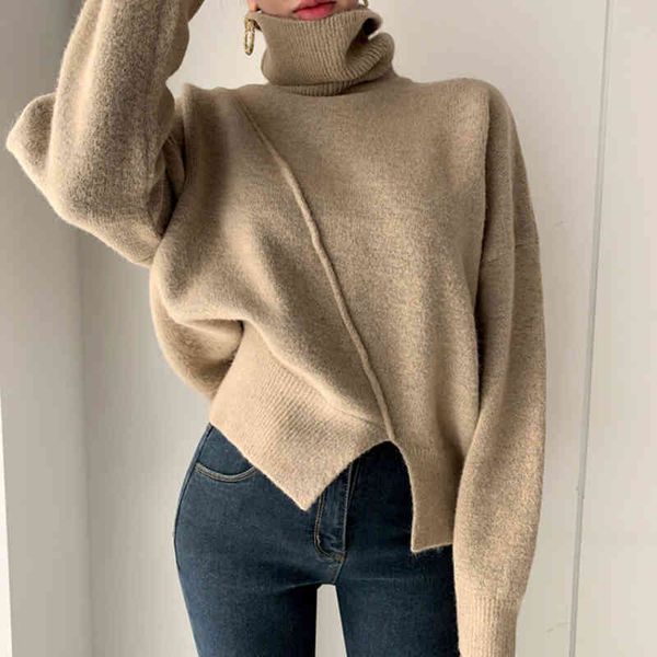 women's sweaters colorfaith women autumn winter knitted vintage fashionable split oversized turtleneck elegant sw2218a s4u6, White;black
women's sweaters colorfaith women autumn winter knitted vintage fashionable split oversized turtleneck elegant sw2218a s4u6, White;black