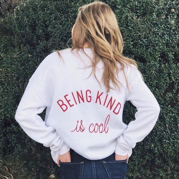 being kind is cool crewneck womens hoodie inspirational quote pullover stylish long sleeve christian kindness hoodies, Black
being kind is cool crewneck womens hoodie inspirational quote pullover stylish long sleeve christian kindness hoodies, Black