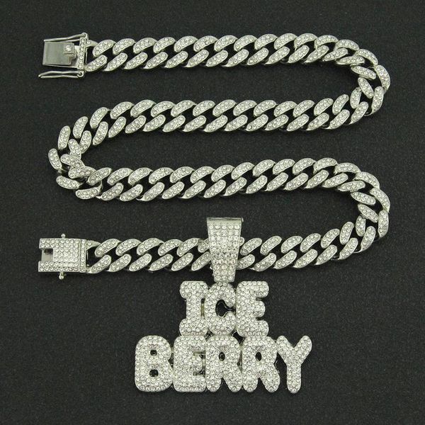 pendant necklaces men hip hop the letter "" necklace with 13mm miami cuban chain iced out bling hiphop fashion charm jewelry, Silver
pendant necklaces men hip hop the letter "" necklace with 13mm miami cuban chain iced out bling hiphop fashion charm jewelry, Silver