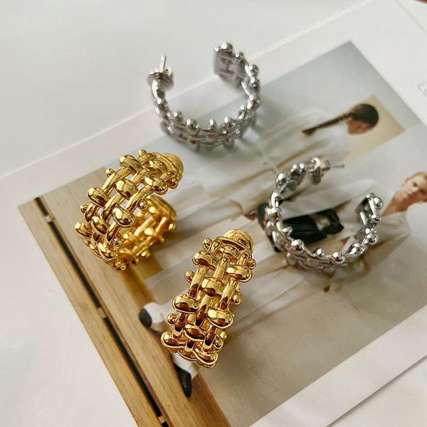 hoop & huggie braided weaved earrings for women gold c wide dainty elegant trendy jewelry 2021 wholesale items, Golden;silver
hoop & huggie braided weaved earrings for women gold c wide dainty elegant trendy jewelry 2021 wholesale items, Golden;silver