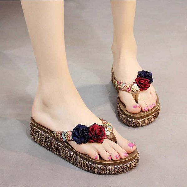 slippers thick bottom flip flop fashion casual women's beach shoes versatile anti slip clip heel, Black
slippers thick bottom flip flop fashion casual women's beach shoes versatile anti slip clip heel, Black