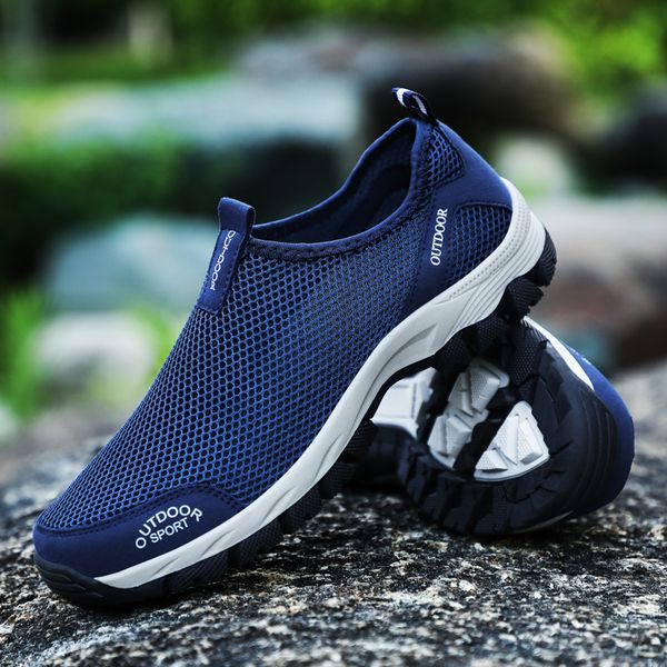 mesh outdoor hiking shoes for men summer breathable casual sneakers climbing male soft comfortable sport shoes quick-dry water, Black
mesh outdoor hiking shoes for men summer breathable casual sneakers climbing male soft comfortable sport shoes quick-dry water, Black