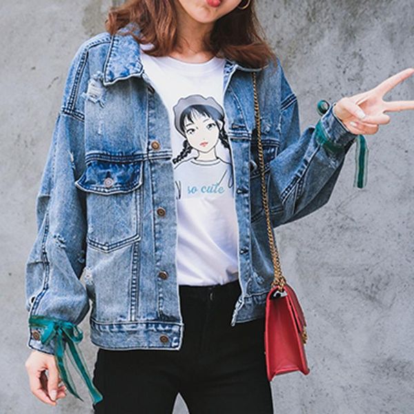 women's jackets coats womens denim jacket vintage short jeans outwear casual embroidery fashion and women clothing #30, Black;brown
women's jackets coats womens denim jacket vintage short jeans outwear casual embroidery fashion and women clothing #30, Black;brown