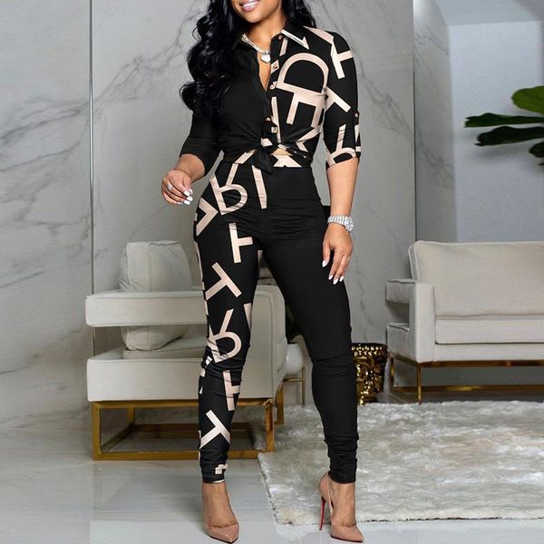 women's two piece pants women spring button tie-up bow blouse +skinny suit fashion stitching color office lady set 2022 pattern letter, White
women's two piece pants women spring button tie-up bow blouse +skinny suit fashion stitching color office lady set 2022 pattern letter, White
