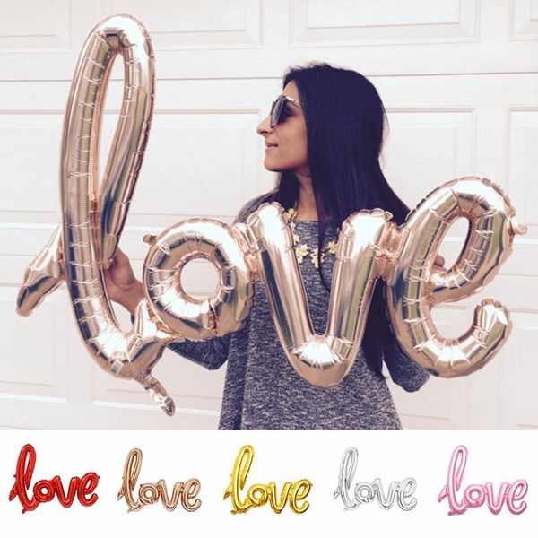 party decoration foil balloons "love" letter for wedding valentines anniversary po props supplies
party decoration foil balloons "love" letter for wedding valentines anniversary po props supplies