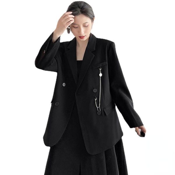 women's suits & blazers womens black brief oversize casual women elegant lapel long sleeve loose fit jackets fashion tide spring autumn, White;black
women's suits & blazers womens black brief oversize casual women elegant lapel long sleeve loose fit jackets fashion tide spring autumn, White;black