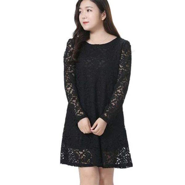 casual dresses south korea's plus fertilizer xl women's lace dress fat sister loose cover belly a word was thin w211, Black;gray
casual dresses south korea's plus fertilizer xl women's lace dress fat sister loose cover belly a word was thin w211, Black;gray