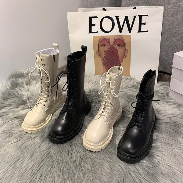 boots women 2021 autumn and winter plus velvet thick british style white short mid-tube women's shoes, Black
boots women 2021 autumn and winter plus velvet thick british style white short mid-tube women's shoes, Black