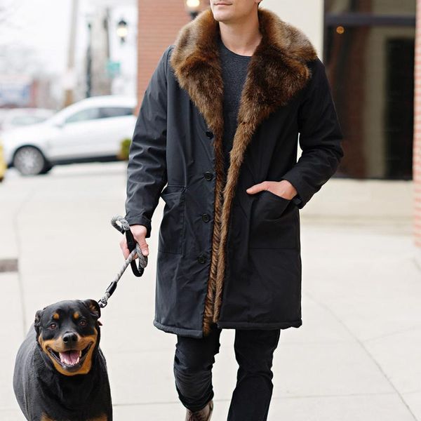 men's wool & blends casual fur collar warm coat autumn winter long sleeve lapel cotton overcoat 2021 fashion black jacket african men
men's wool & blends casual fur collar warm coat autumn winter long sleeve lapel cotton overcoat 2021 fashion black jacket african men