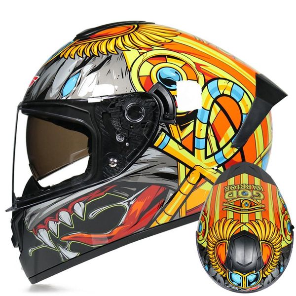 motorcycle helmet riding racing casque full face washable lining double lens yellow magic pattern capacete de moto helmets
motorcycle helmet riding racing casque full face washable lining double lens yellow magic pattern capacete de moto helmets