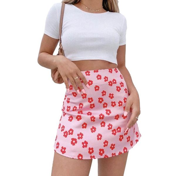 skirts y2k floral print short mini women summer high waist skirt ladies streetwear slim bottoms saias, Black
skirts y2k floral print short mini women summer high waist skirt ladies streetwear slim bottoms saias, Black