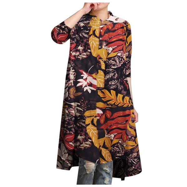 casual dresses women vintage hedging sweatshirt dress long sleeve printing round neck buttons loose femme, Black;gray
casual dresses women vintage hedging sweatshirt dress long sleeve printing round neck buttons loose femme, Black;gray