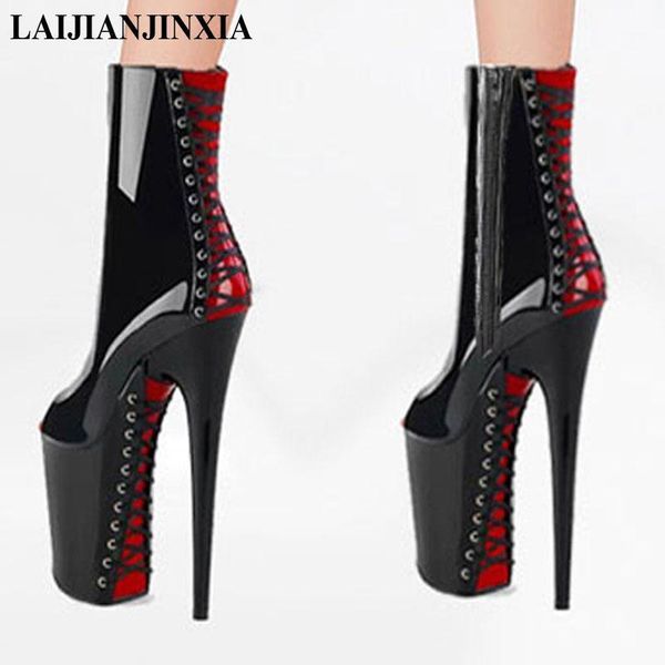 boots laijianjinxia 20cm high heels women's ankle waterproof platform thick sole thin heel night pole dancing shoes1, Black
boots laijianjinxia 20cm high heels women's ankle waterproof platform thick sole thin heel night pole dancing shoes1, Black