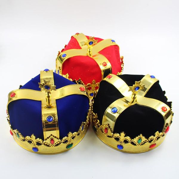 party hats fashion king crown hat cosplay prop children show prince decoration supplies
party hats fashion king crown hat cosplay prop children show prince decoration supplies