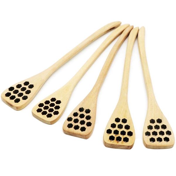 spoons 50 pcs cute wood creative carving honey stirring honeycomb carved kitchen tool
spoons 50 pcs cute wood creative carving honey stirring honeycomb carved kitchen tool