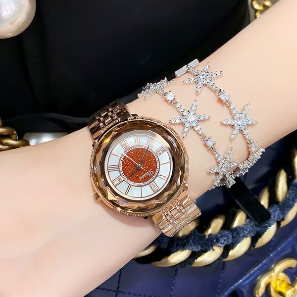 dimini steel belt classic beauty series tanabata gift waterproof women's quartz watch, Slivery;brown
dimini steel belt classic beauty series tanabata gift waterproof women's quartz watch, Slivery;brown