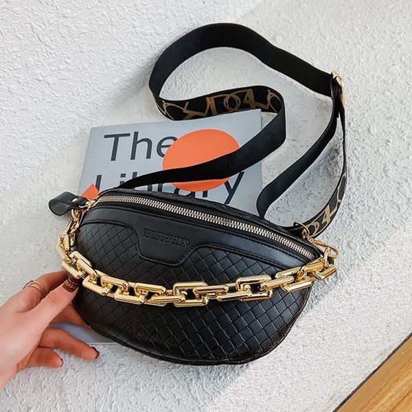 crossbody bags for women woven bag thick chain casual design chest bag pu leather luxury women handbag and purse female satchel
crossbody bags for women woven bag thick chain casual design chest bag pu leather luxury women handbag and purse female satchel