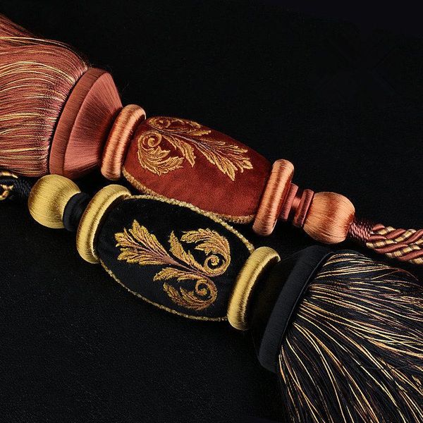 pair curtain tieback luxury high class america exquisite embroidery long tassel rope buckle strap tie tape back n116 other home decor
pair curtain tieback luxury high class america exquisite embroidery long tassel rope buckle strap tie tape back n116 other home decor