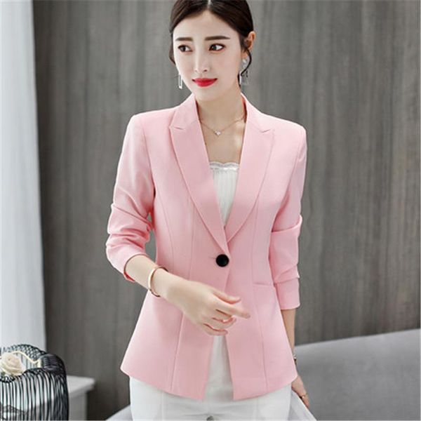 women's suits & blazers fashion work woman formal office lady women black pink slim fit long sleeve suit casual autumn winter coats, White;black
women's suits & blazers fashion work woman formal office lady women black pink slim fit long sleeve suit casual autumn winter coats, White;black