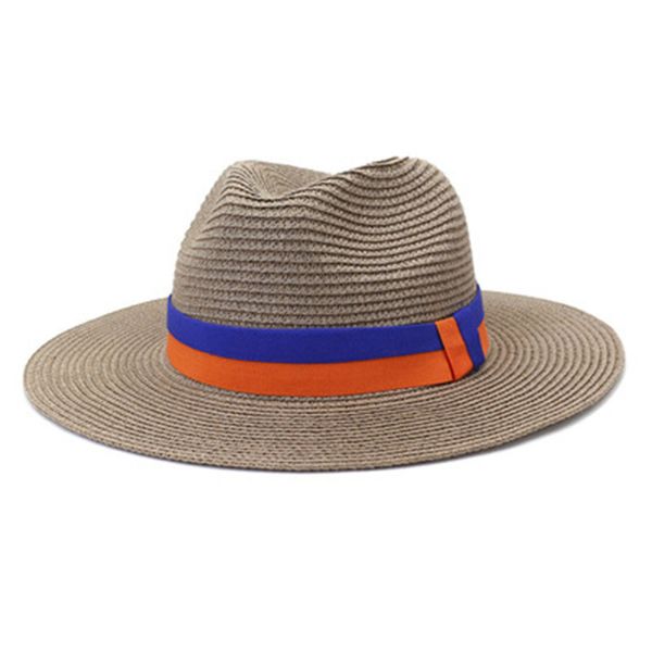 panamas hats women men solid khaki white camel band striped straw hats outdoor panama sun protection dress formal women hats new, Blue;gray
panamas hats women men solid khaki white camel band striped straw hats outdoor panama sun protection dress formal women hats new, Blue;gray