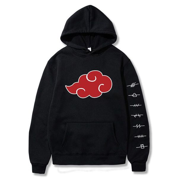 men's hoodies & sweatshirts japanese anime sweatshirt akatsuki cloud symbols pullover hoodie men fleece oversized hooded streetwear sw, Black
men's hoodies & sweatshirts japanese anime sweatshirt akatsuki cloud symbols pullover hoodie men fleece oversized hooded streetwear sw, Black