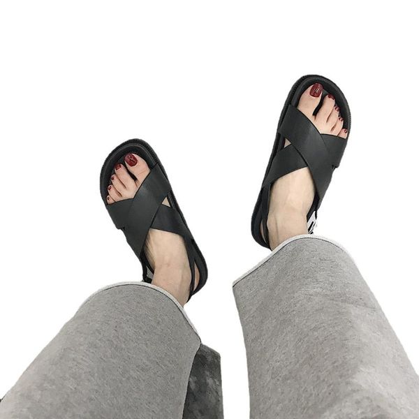 slippers 1699 fashion sandals harajuku college wind thick soled beach women's summer shoes, Black
slippers 1699 fashion sandals harajuku college wind thick soled beach women's summer shoes, Black