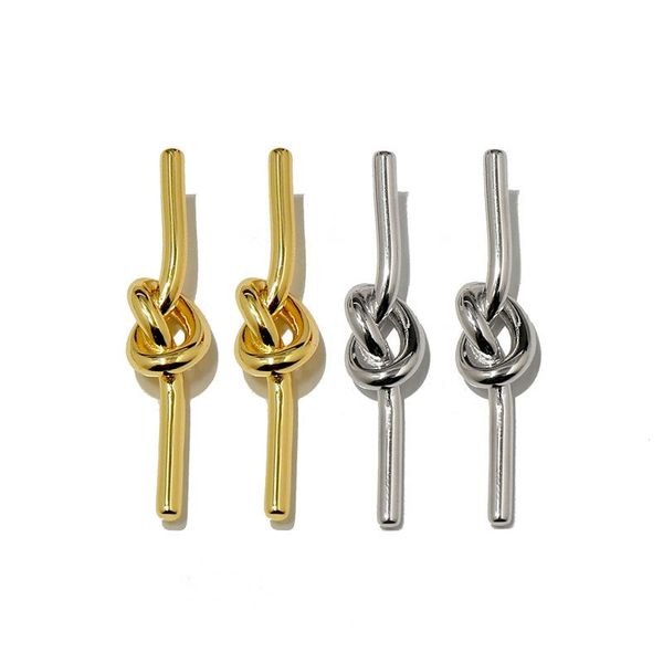 dangle & chandelier trendy gold plated on copper knot drop earring s925 ear pin no zircon stone cuff for women fashion jewelry, Silver
dangle & chandelier trendy gold plated on copper knot drop earring s925 ear pin no zircon stone cuff for women fashion jewelry, Silver
