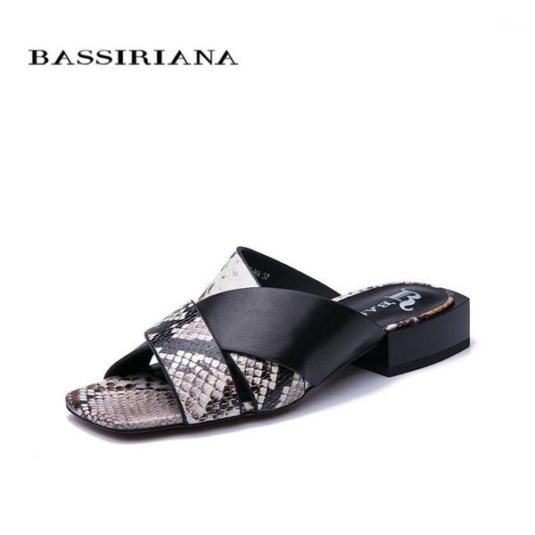 slippers bassiriana 2021 summer women leather sandals, snake skin leopard slippers, fashion shoes1, Black
slippers bassiriana 2021 summer women leather sandals, snake skin leopard slippers, fashion shoes1, Black
