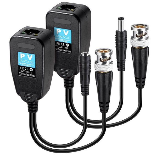 hd-cvi/tvi/ahd passive video balun with power connector and rj45 cat5 data transmitter 1 pair audio cables & connectors
hd-cvi/tvi/ahd passive video balun with power connector and rj45 cat5 data transmitter 1 pair audio cables & connectors