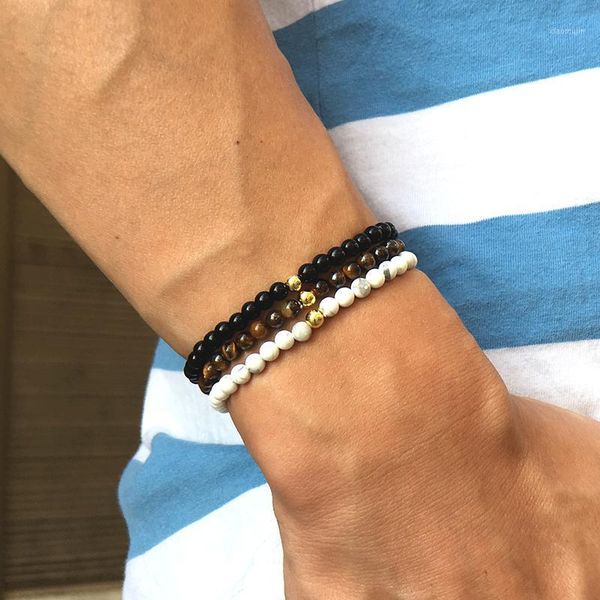 charm bracelets 3 pcs/set 4mm natural stone beads bracelet charms handmade small beaded tiger eye/obsidian braclet for men armband jewelry h, Golden;silver
charm bracelets 3 pcs/set 4mm natural stone beads bracelet charms handmade small beaded tiger eye/obsidian braclet for men armband jewelry h, Golden;silver