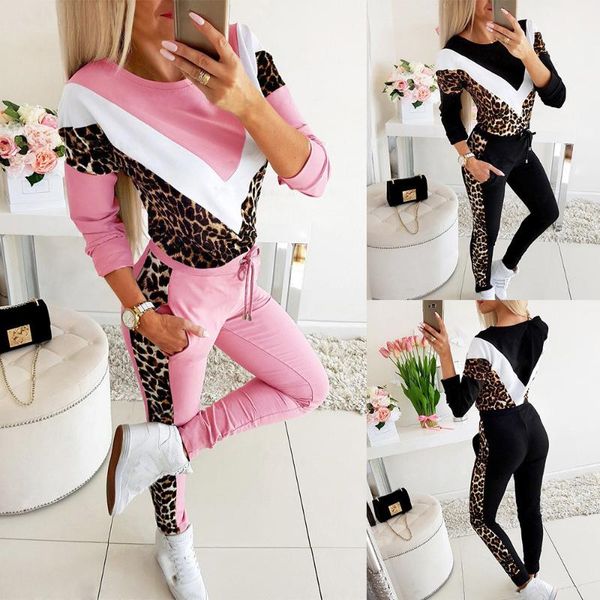 gym clothing 2021 autumn tracksuit sport suit women fashion women's leopard stitching color matching casual sweatshirt two-piece#g4, White;black
gym clothing 2021 autumn tracksuit sport suit women fashion women's leopard stitching color matching casual sweatshirt two-piece#g4, White;black
