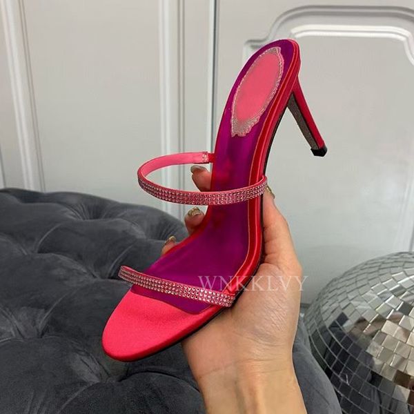 80% off shoes summer thin high heel crystal slippers women silk narrow band candy color sandals party fairy shoes runway sandalias, Black
80% off shoes summer thin high heel crystal slippers women silk narrow band candy color sandals party fairy shoes runway sandalias, Black