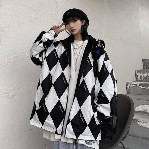 women's jackets spring and autumn style korean loose coat tide ins summer harajuku printing trend, Black;brown
women's jackets spring and autumn style korean loose coat tide ins summer harajuku printing trend, Black;brown
